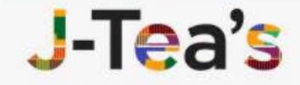 J-Tea's logo label